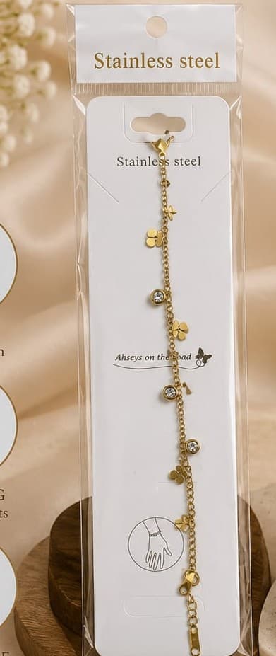 Clover Charm Bracelet
