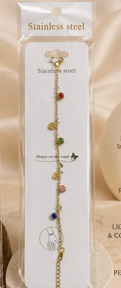Gem Station Charm Bracelet
