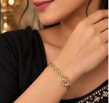 Wheat Leaf AD Bracelet