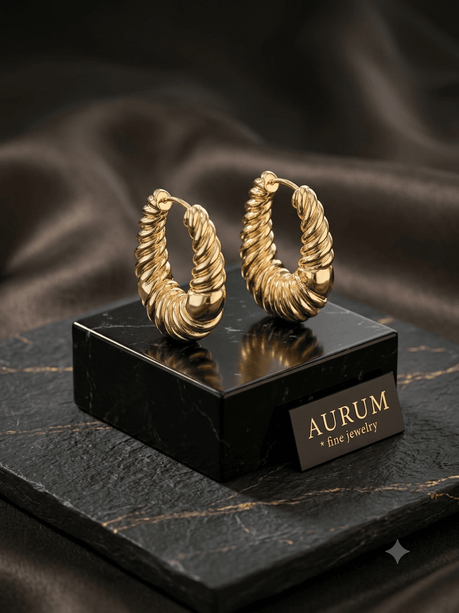 Hoops earrings 